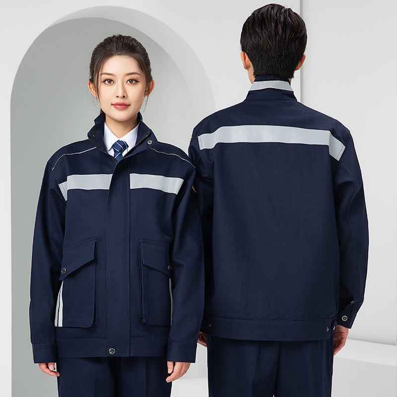 LW-8635 纯棉阻燃春秋工作服