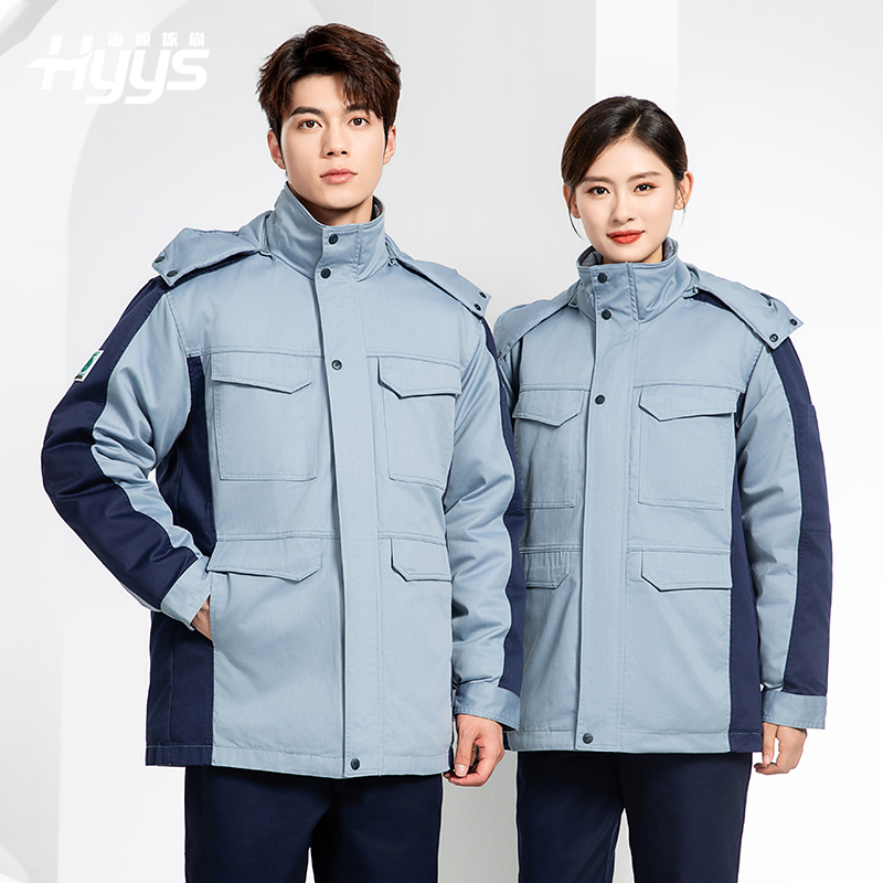 JC-3D02M 冬季防静电棉服