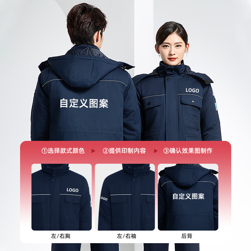 FJD8899Z 冬季纯棉防静电工作服